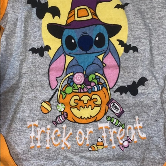 New Girl’s (10) Disney Stitch Halloween —Glow In The Dark. NWT. - Picture 2 of 5